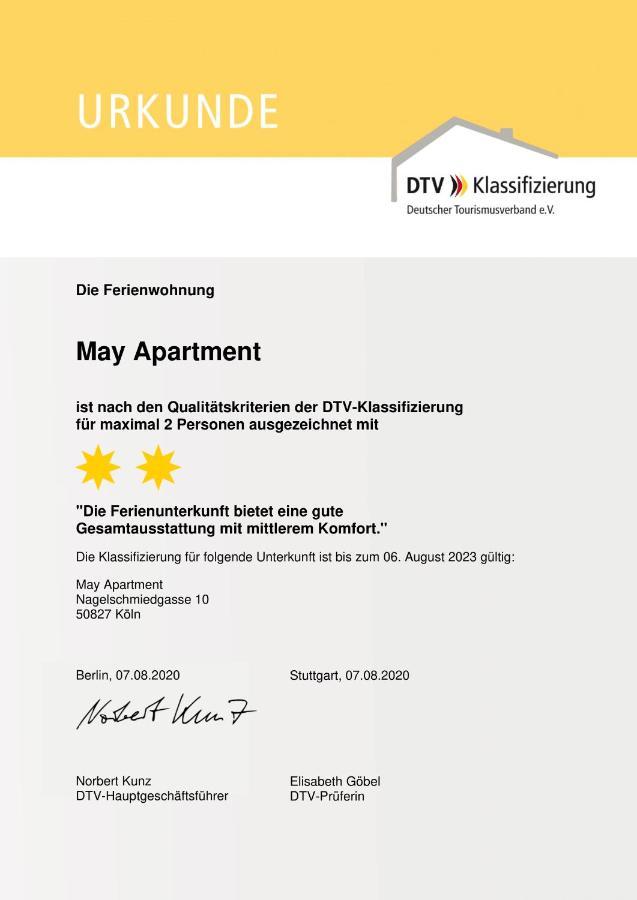 May-Apartment Köln zentrale Ferienwohnung Exterior foto